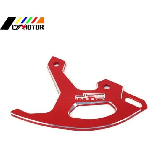 CNC Rear Disc Rotor Brake Guard Cover Protector For HONDA CR125R CR250R CRF250R CRF450R CRF450RX 2017 CRF250X CRF450X MotoBike
