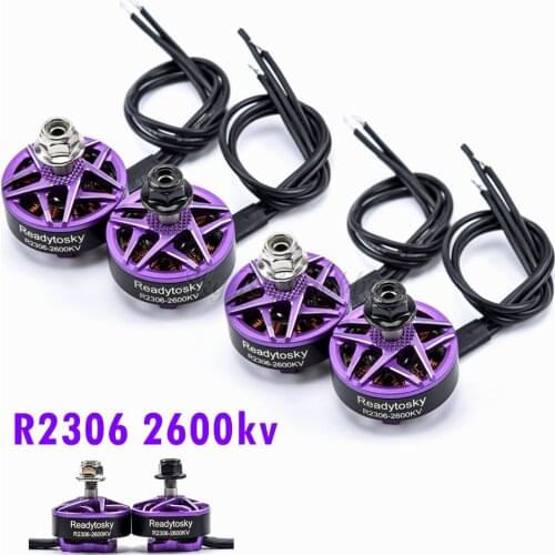 2PCS /4PCS 2306 2600kv CW CCW Brushless Motor 2-4S For FPV RC Racing Drone FPV Freestyle Frame Quadcopter DIY