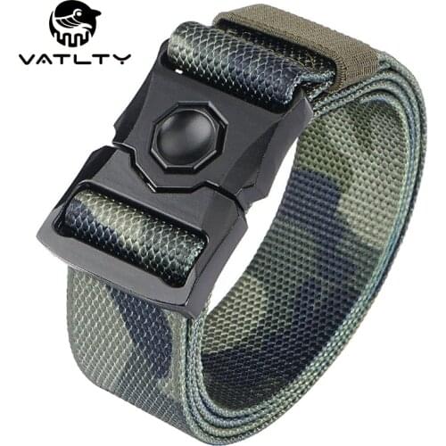 2021 Military Tactical Belt for Mens Anti-rust Zinc Alloy Pluggable Buckle USA Army Belt Strong Nylon Outdoor Sports Belt