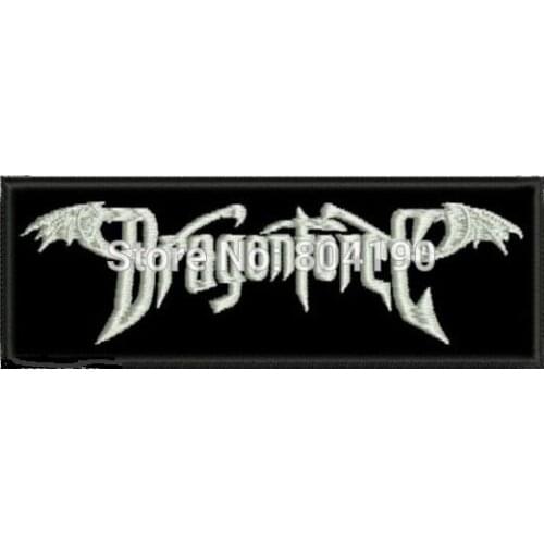 4.7" DRAGONFORCE HEAVY PROGRESSIVE POWER SPEED EDGUY Music Band EMBROIDERED IRON On Patch APPLIQUE Rock Punk Badge