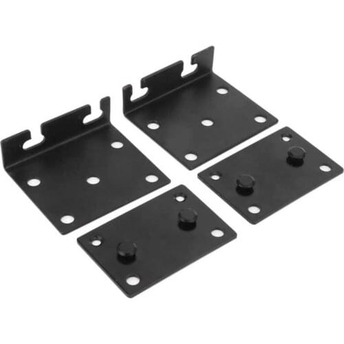 Furniture Brace Wear‑Resistant Hardware Bracket Durable Iron Material for Bed Railing for Headboard for Wooden Bed Frame