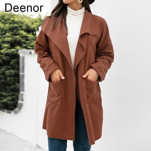 Женские шерстяные пальто Deenor China At AliExpress