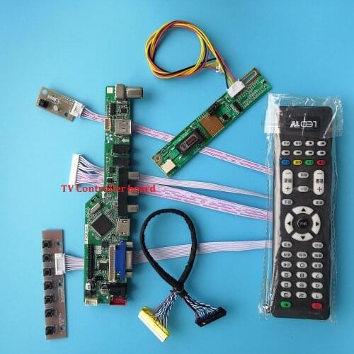 For LM215WF3(SL)(A1)/SLA1 21.5" Controller board USB AV LED HDMI VGA LCD Kit 1920X1080 30pin TV Panel Screen