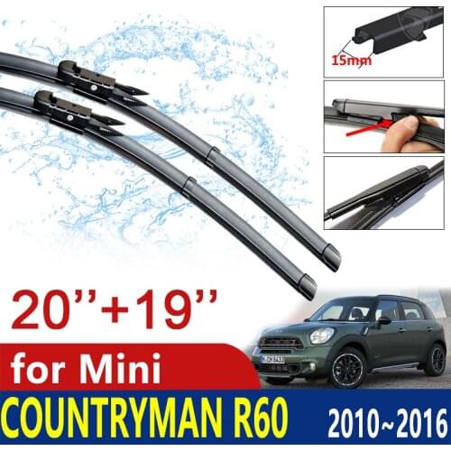 For Mini Countryman R60 2010~2016 2011 2012 2013 2014 2015 Car Accessories Windscreen Windshield Wipers Car Wiper Blades