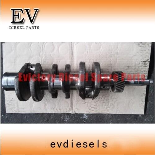 EV Steel 3T82B 3T84 3D84-1 3T84HLE crankshaft assy For Komatsu Mini Excavator