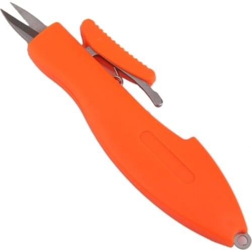 Pocket Fishing Braided Line Scissors Sewing String Cutter Snips Tackle Tool