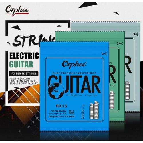 Orphee RX15/16/17 6pcs Electric Guitar String Set