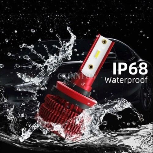 50Pcs/Lot 25Pair Car Lights Bulbs New Upgraded K5 LED Headlight 9005/9006/HB4/H4 LED Headlight Bulb 560W 6000K Kit Beam Light