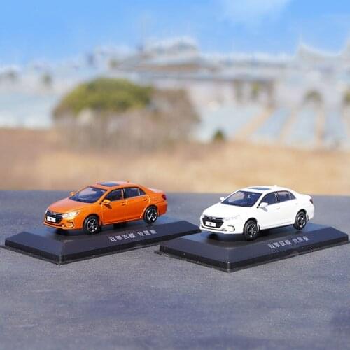 Diecast 1:43 Scale Original BYD Alloy Simulation Car Model Collection Decoration Souvenir Ornaments Display Vehicle Toys Gift