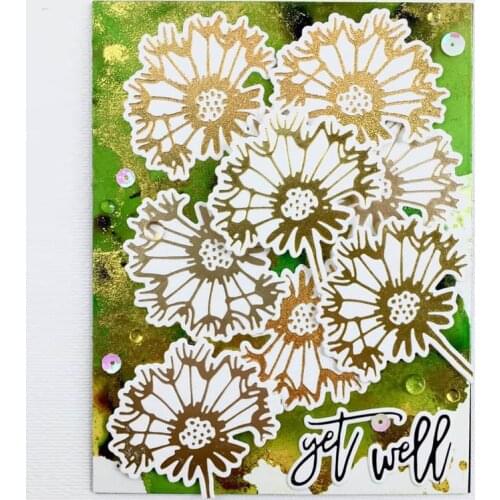 Dandelion Metal Hot Foil Plate for DIY Scrapbooking Letterpress Embossing paper Cards Crafts 2019 New Dies