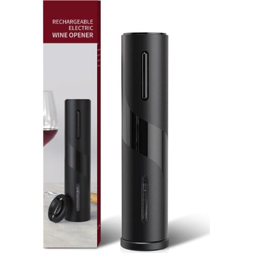Rechargeable Electric Wine Bottle Opener Automatic Wine Corkscrew Foil Cutter Set Home Accessories Kitchen Gadgets Can Openers