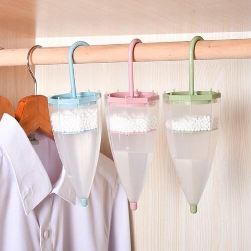 Umbrella shape hanging moisture absorber Interior Dehumidifier Bags box for wardrobe X-2270