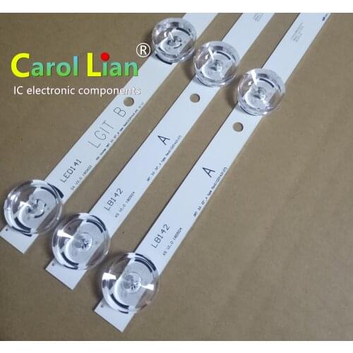 New 30pcs * 6led 590mm LED Backlight Strip Bar Compatible For LG 32LB561V UOT A B 32 Inch Drt 3.0 32 A B 6916L-2223A 6916L-2224A