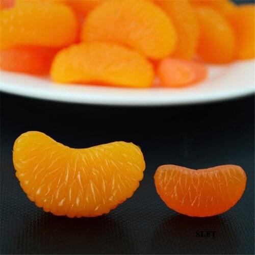 Festive props home hotel supermarket cafe bar Shop Store decoration fake fruit Artificial Simulation tangerine orange slices