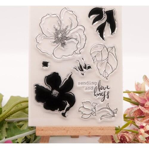 8.5x11 Easter TransparentClear Silicone Stamp/Seal forDIYscrapbooking/photo album Decorative card making