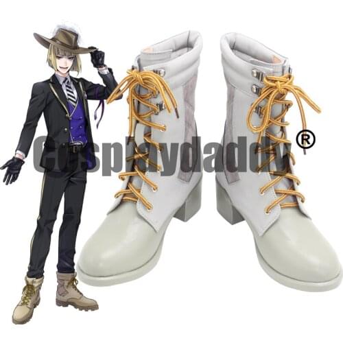 Twisted Wonderland Afterglow Savanna Pomefiore Dormitory Rook Hunt Student Ver. Game Cosplay Shoes Boots X002