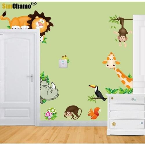 Sunchamo Animal Wall Stickers