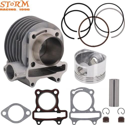 Universal Motorcycle Big Bore Kit Cylinder Piston Rings For GY6 125cc 150cc 4 Stroke Scooter Moped ATV with Engine