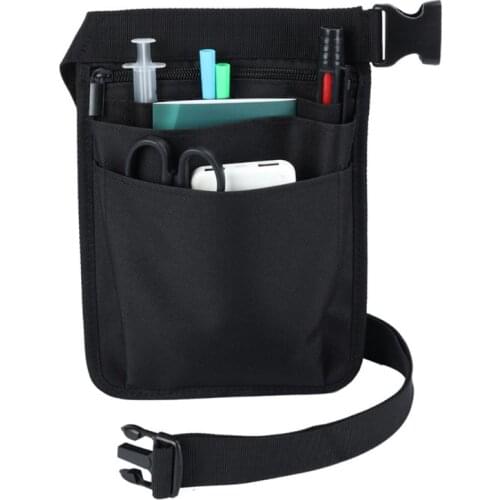 Convertible Nurse Fanny Pack Pocket Organizer for Medica Supplies Nursing Bags Q1QA