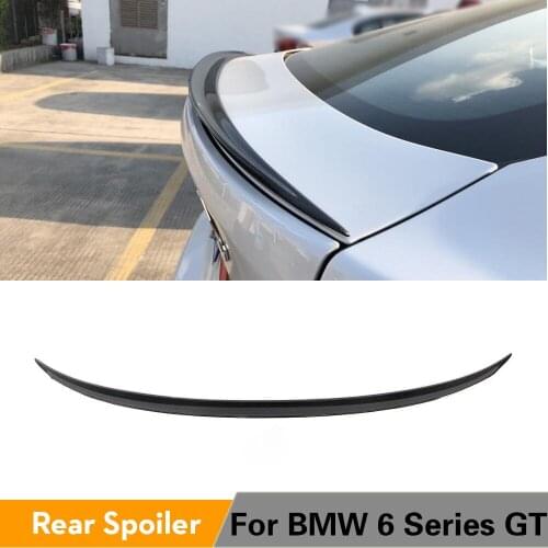 Rear Middle Trunk Spoiler Boot Lip Wing For BMW 6 Series F06 640i xDrive Gran Turismo Base Hatchback 4-Door 2018 2019