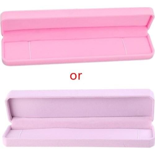 1Pc Jewelry Necklace Storage Box Organizer Display Case