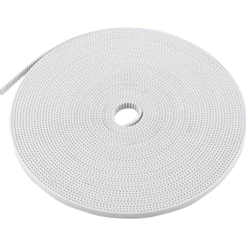 10M/lot 3D Printer Accessory parts 2GT-6MM PU with steel core GT2 6mm Open Timing Belt Width 6mm for RepRap Mendel Rostock