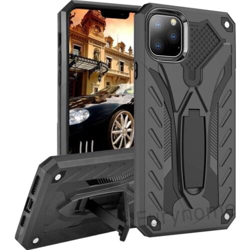 Armor Case For iPhone 11 Pro Max SE 2020 X XS Max XR Cover Military Kickstand Shockproof Hybrid Case For iPhone 7 8 6s 6 Plus