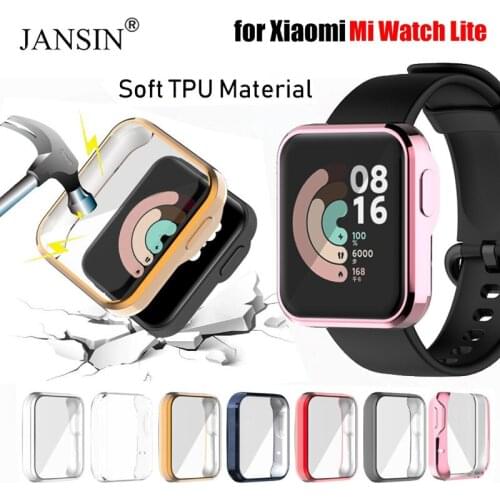 Watch Case For XiaoMi Mi Watch Lite Screen Protector Shell Bumper Plating Cases For Xiaomi Mi watch Lite Watch Cover Accessories