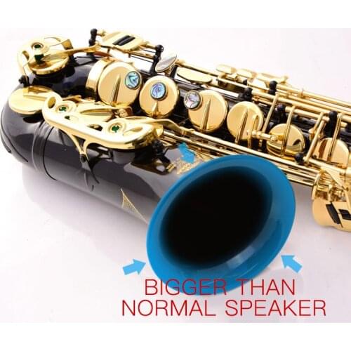 Black Gold Lacquer Brass Alto Instrument Accessories Professional Eb Colorful Shell China Sax Saxophone Alto