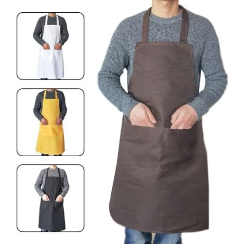 Colorful Kitchen Apron In The Kitchen Keep Clothes Clean Sleeveless Convenient Male And Female Chef Universal Kitchen Apron