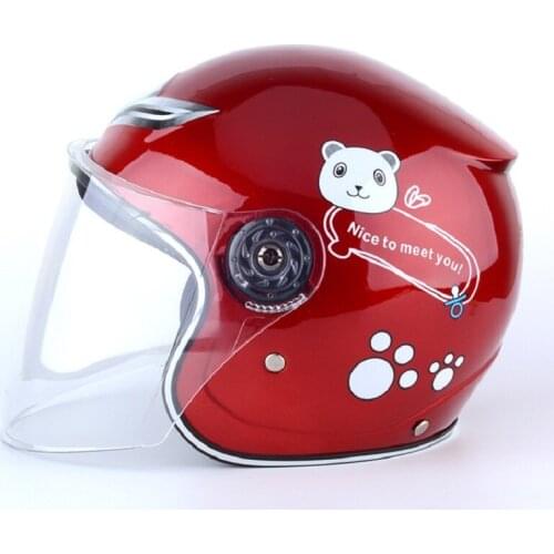 Children Motorcycle Helmet Car Helmet Riding Helmet Half Winter Children Helmet