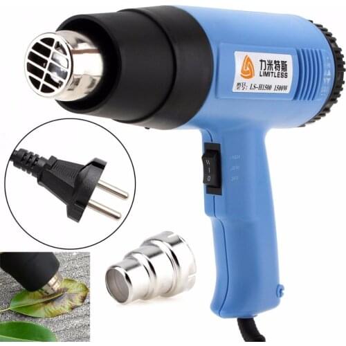 High Quality AC220V EU Plug / 110V US 1500W Adjustable Temperature Electric Heat Gun Multifunctional Handheld Hotair Gun