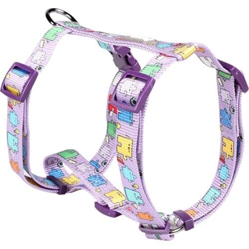 H - style Dog Harness Nylon pet chest strap No Pull Dog Harness Vest Strap for Small Large Dogs