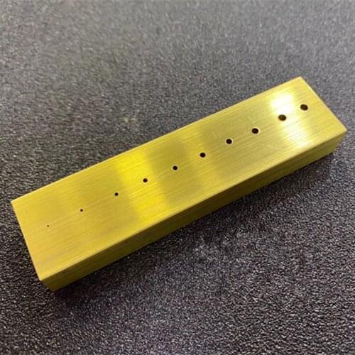 Repair tools 10 hole copper plate balance wheel seat, balance wheel second wheel and other copper plate seat