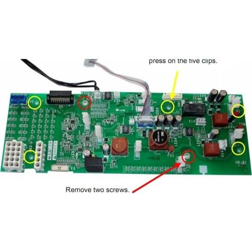ATV61 inverter 160kW detection board / control board /ATV71 series 132kw board