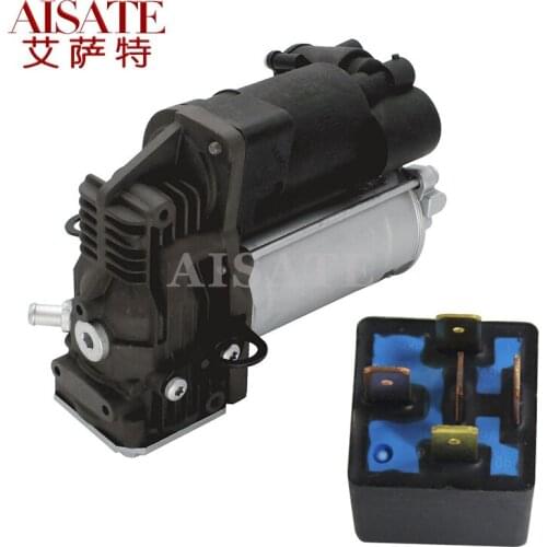 Air Suspension Compressor & Relay for Mercedes GL-Class X164 ML-Class W164 Air Ride Pump 1643201204 1643200304