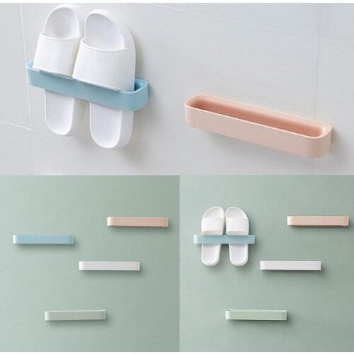 Wall Mounted Shoes Shelf High Heels Sports Shoes Rack Slippers Shoe Closet Organizer Home Space Saving Shoes Storage Rack