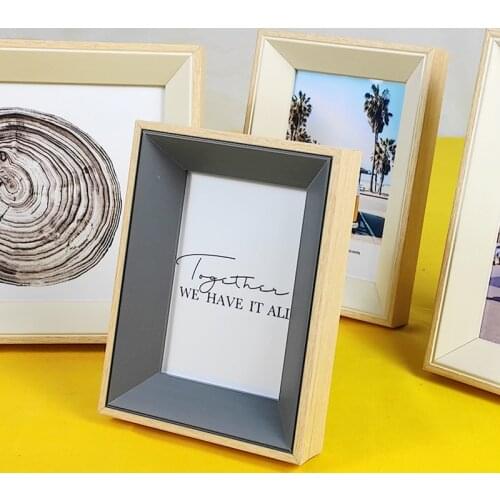Modern Nordic Simple Photo Frame For Picture With PlexiglassPicture Frames For Pictures Wall Hanging Photo Decor Poster Frame