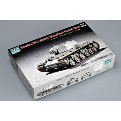Trumpeter 1/72 07234 KV-1 Model 1942 Simplified Turret