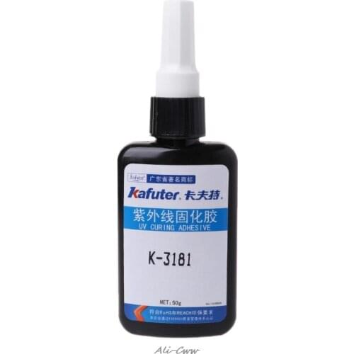 UV Light Adhesive Strong Bonding For Metal Wood Glass Crystal Cure Glue