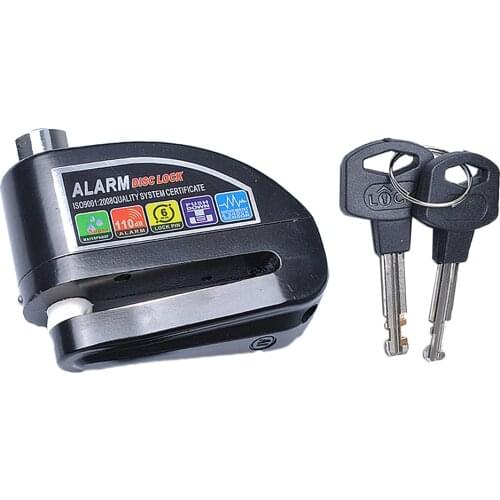 Generic Security Anti Thief Motorbike Motorcycle Scooter Wheel Disc Brake Alarm Lock