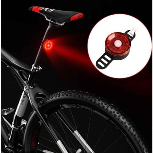 Mountain Bike Riding Tail Light Bicycle Night Riding Taillight Bike Rear Light USB Charging Cycling Back Rear Light Accessories