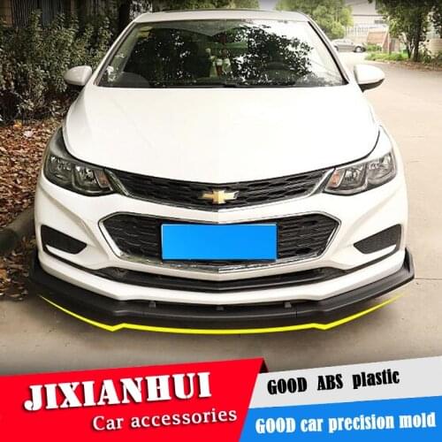 For Chevrolet Cruze Body kit spoiler 2017-2019 For Cruze ABS Rear lip rear spoiler front Bumper Diffuser Bumpers Protector