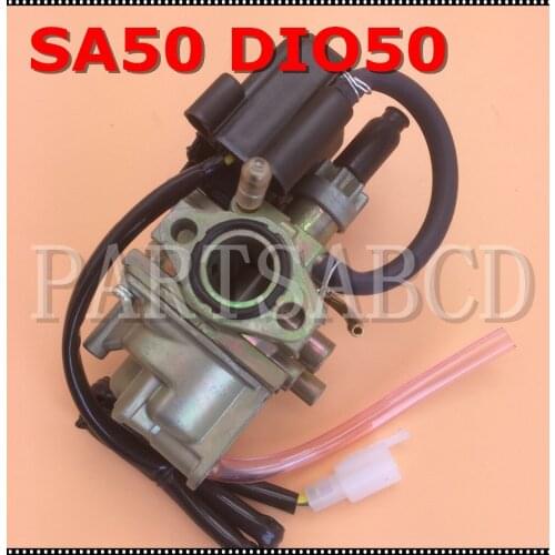 Scooter Parts Dio 50 AF24 TACT 50 Elite SA50 1989-2000 NB50 TG50M Gyro carburetor PZ17 17mm