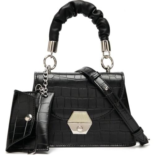 High Quality Leather Shoulder CrossBody Bag Womens Genuine Leather Handbags Women Messenger Bags Lady Bolsas Feminina C1443