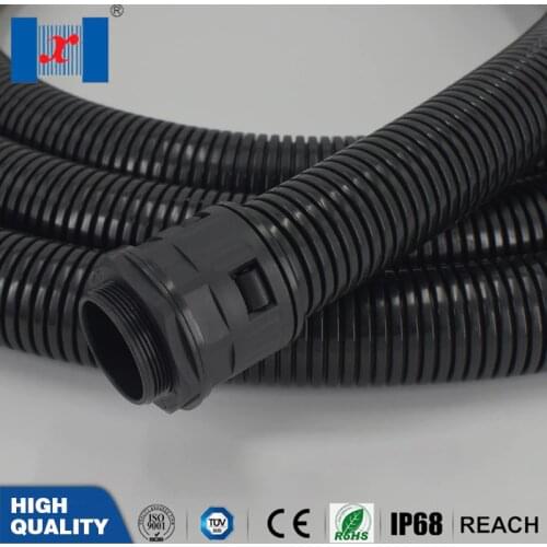 15pcs/lot PA Hose Plug Card Connector AD21.2 Plastic Bellows Nylon Quick Connector Plastic Corrugated Pipe Joint