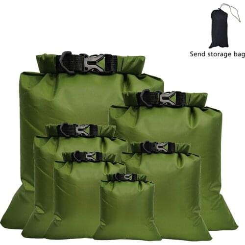 6 PCS Outdoor Waterproof Bag Dry Sack for Drifting Boating Floating Kayaking Beach Fishing Kayak Accessories