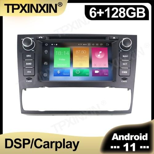 128GB Android 11 Car Radio For BMW 3 Series E90 E91 E92 2004 -2012 Multimedia Auto Video DVD Player Navigation Stereo GPS 2 din