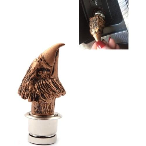 Car universal personality Eagle cigarette lighter power plug replacement DC 12V