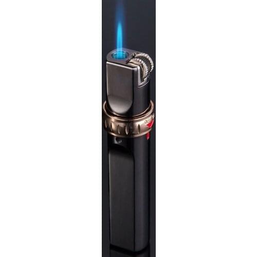 Jobon Old Style Wheel Butane Torch Lighter Cool Vintage Gift Windproof Inflatable Lighters Cigar Cooking Barbecue Accessories